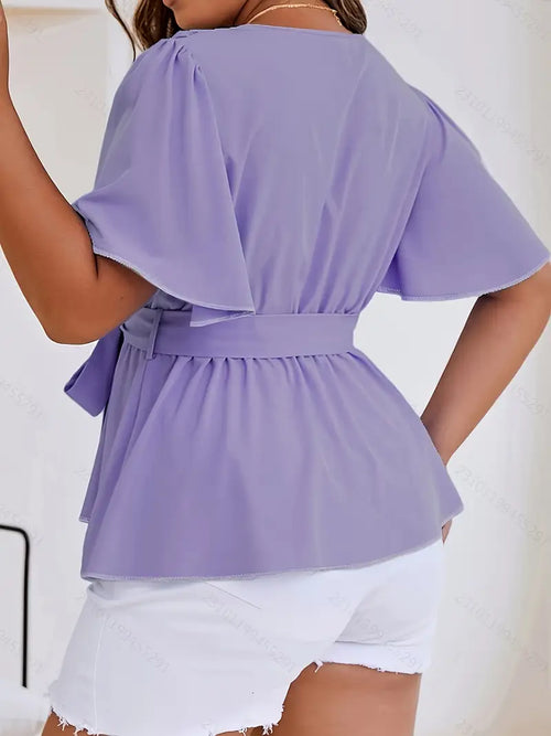 blousse violet