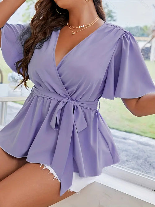 blousse violet
