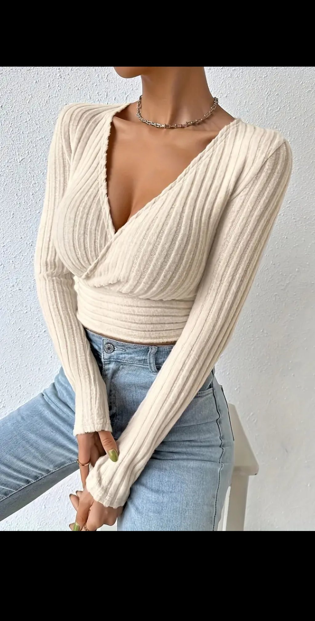 haut manche long femme
