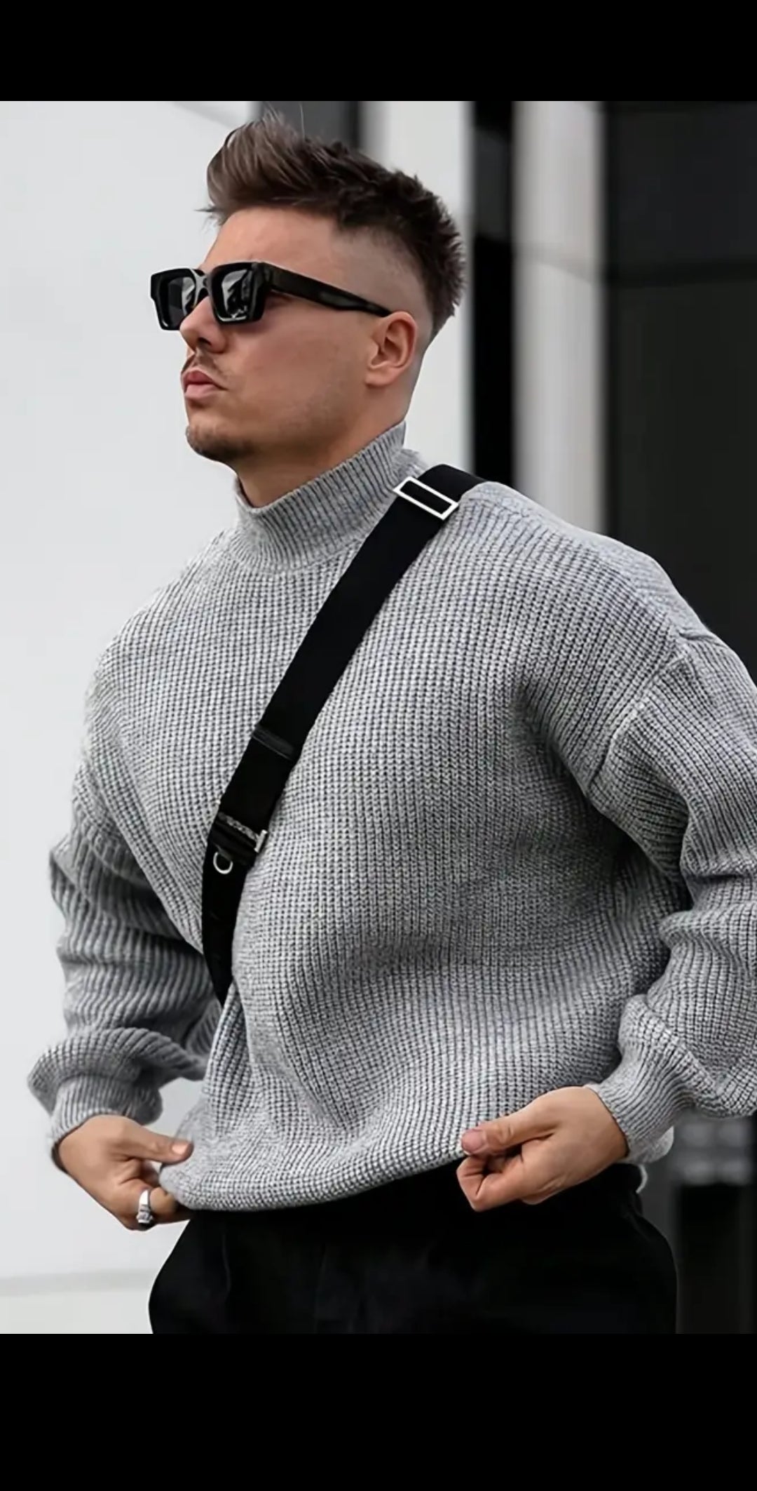 Turtle neck sweater
