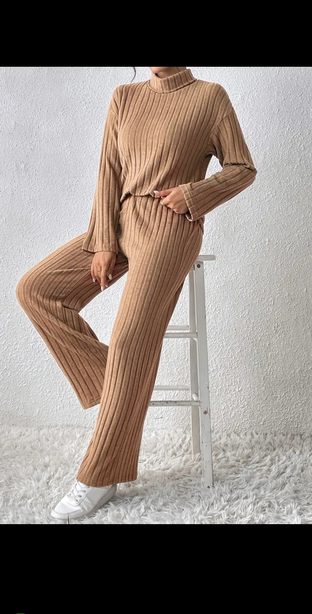 Ensemble col rouler femme