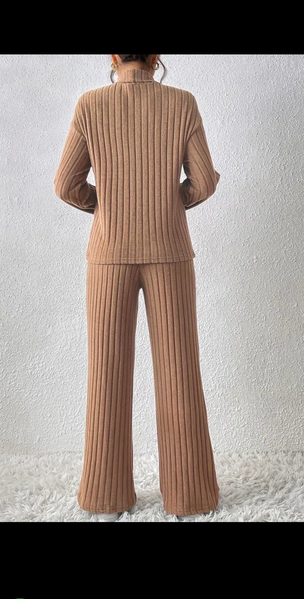 Ensemble col rouler femme